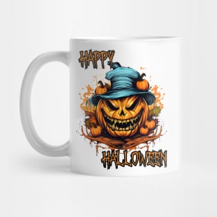 Spooky Pumpkin Happy Halloween Mug